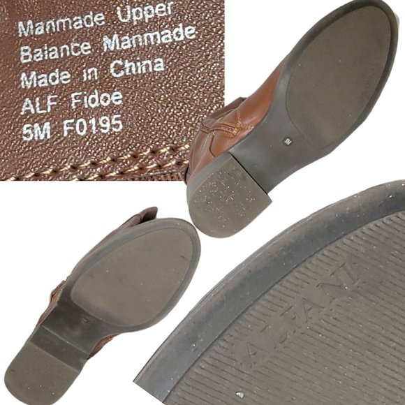 Alfani Fidoe Over Calf Faux Leather Tall Riding Boot Women's 5 - Picture 7 of 8